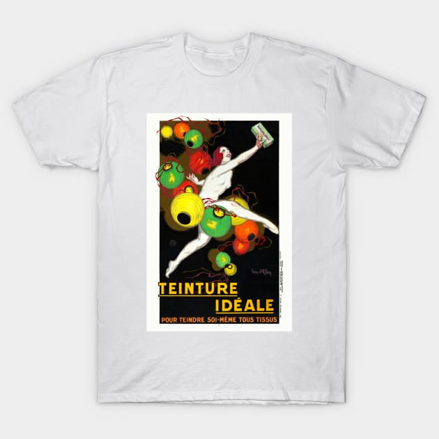 Teinture Idéale France Vintage Poster 1928 T-Shirt by vintagetreasure